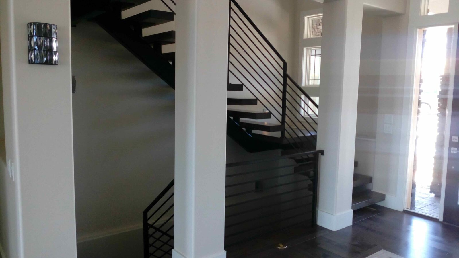 Open sightlines through the main level.