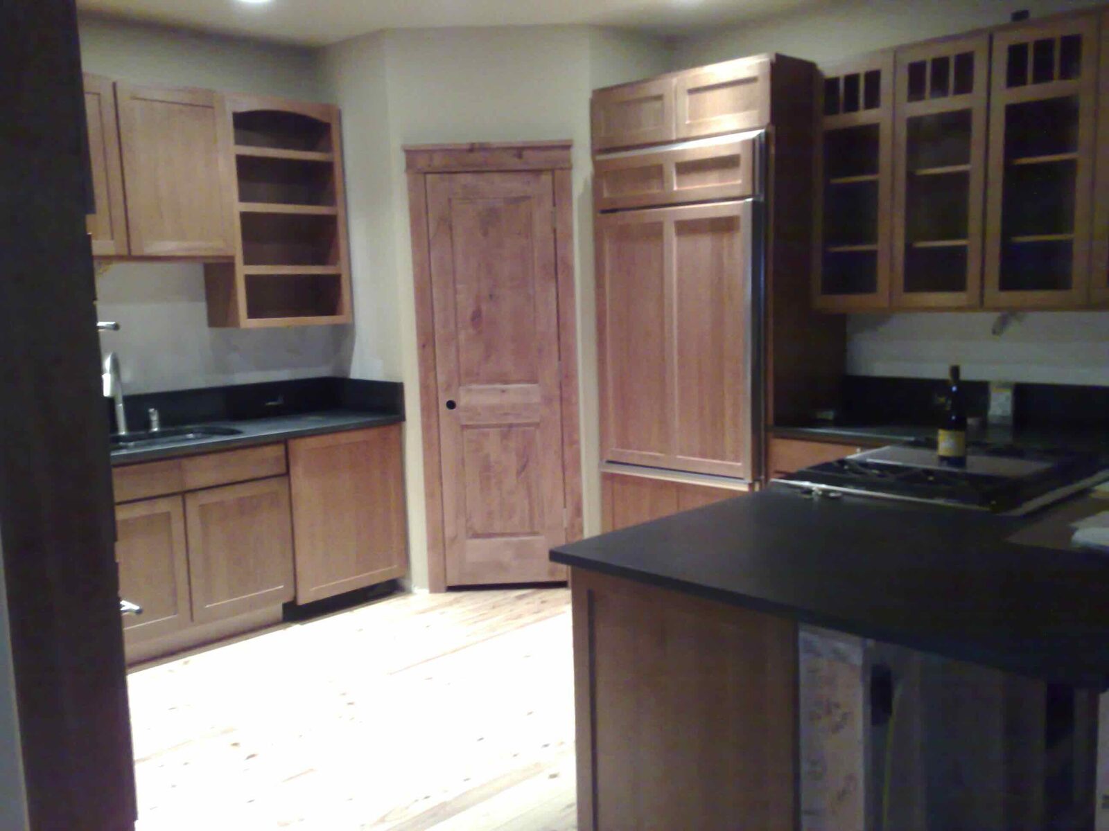 Custom cabinetry and pantry.