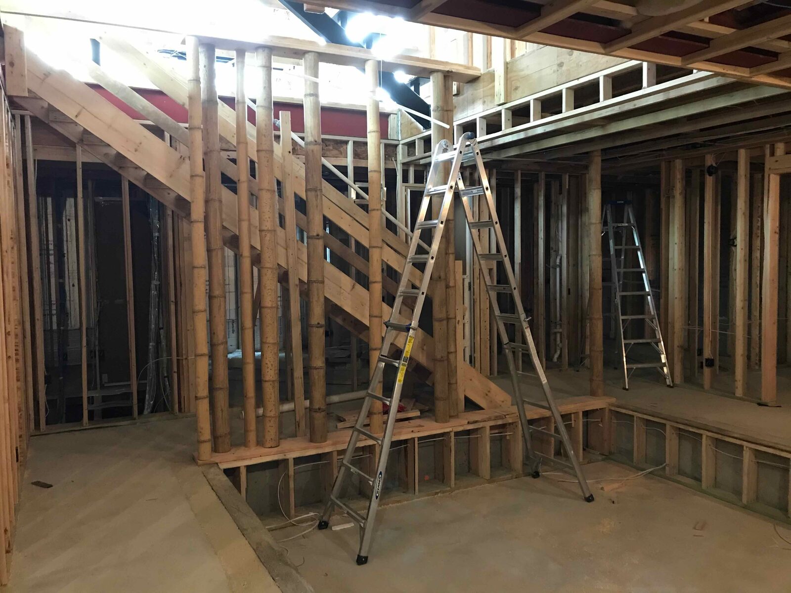 Structure laid out for the finishes to come.
